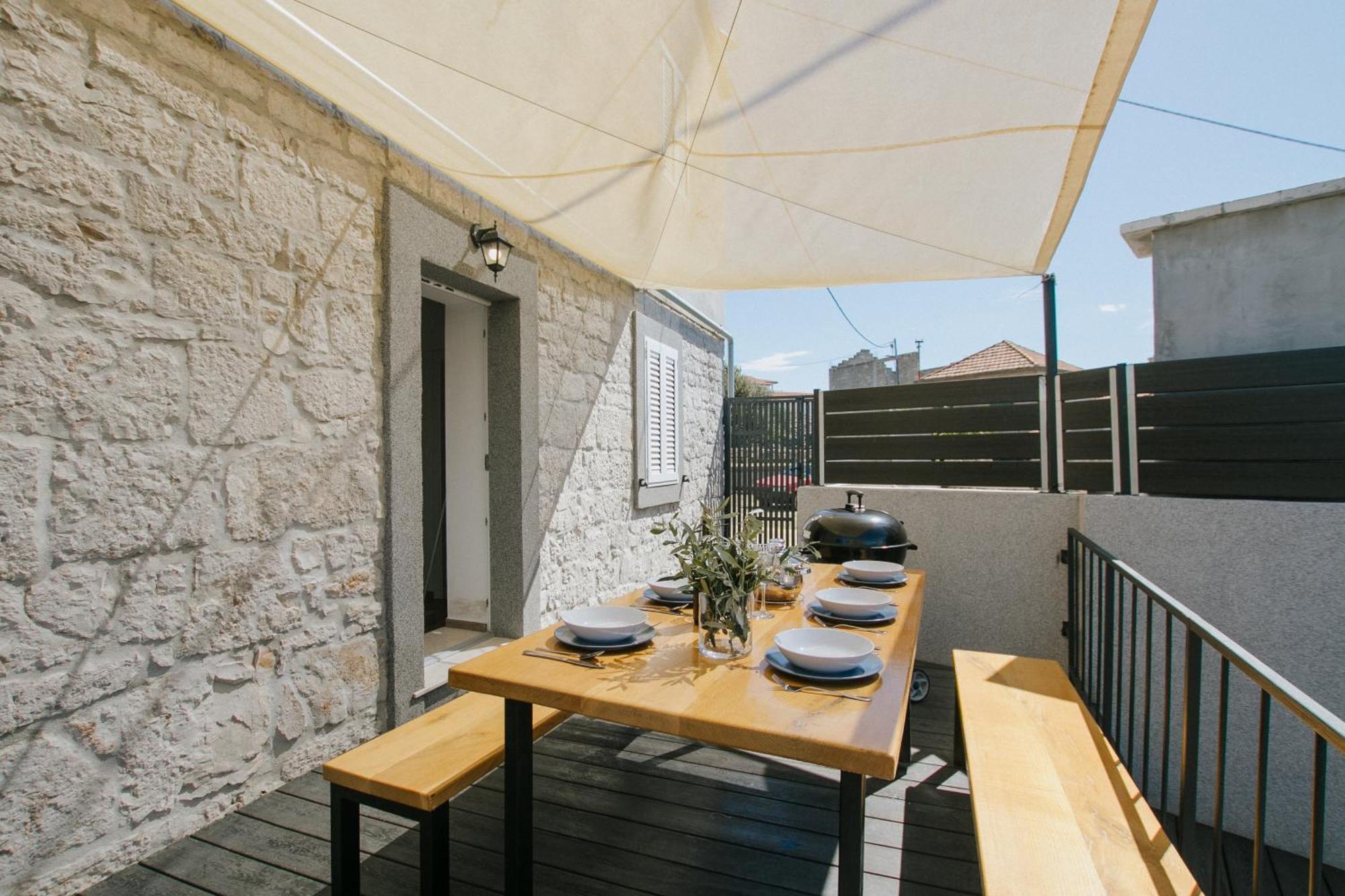 House Marija Drvenik Mali Villa Trogir Eksteriør bilde