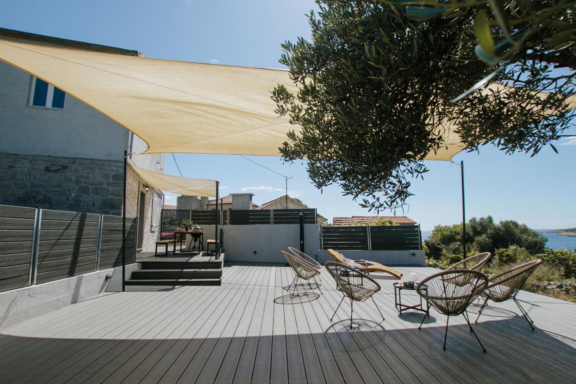 House Marija Drvenik Mali Villa Trogir Eksteriør bilde