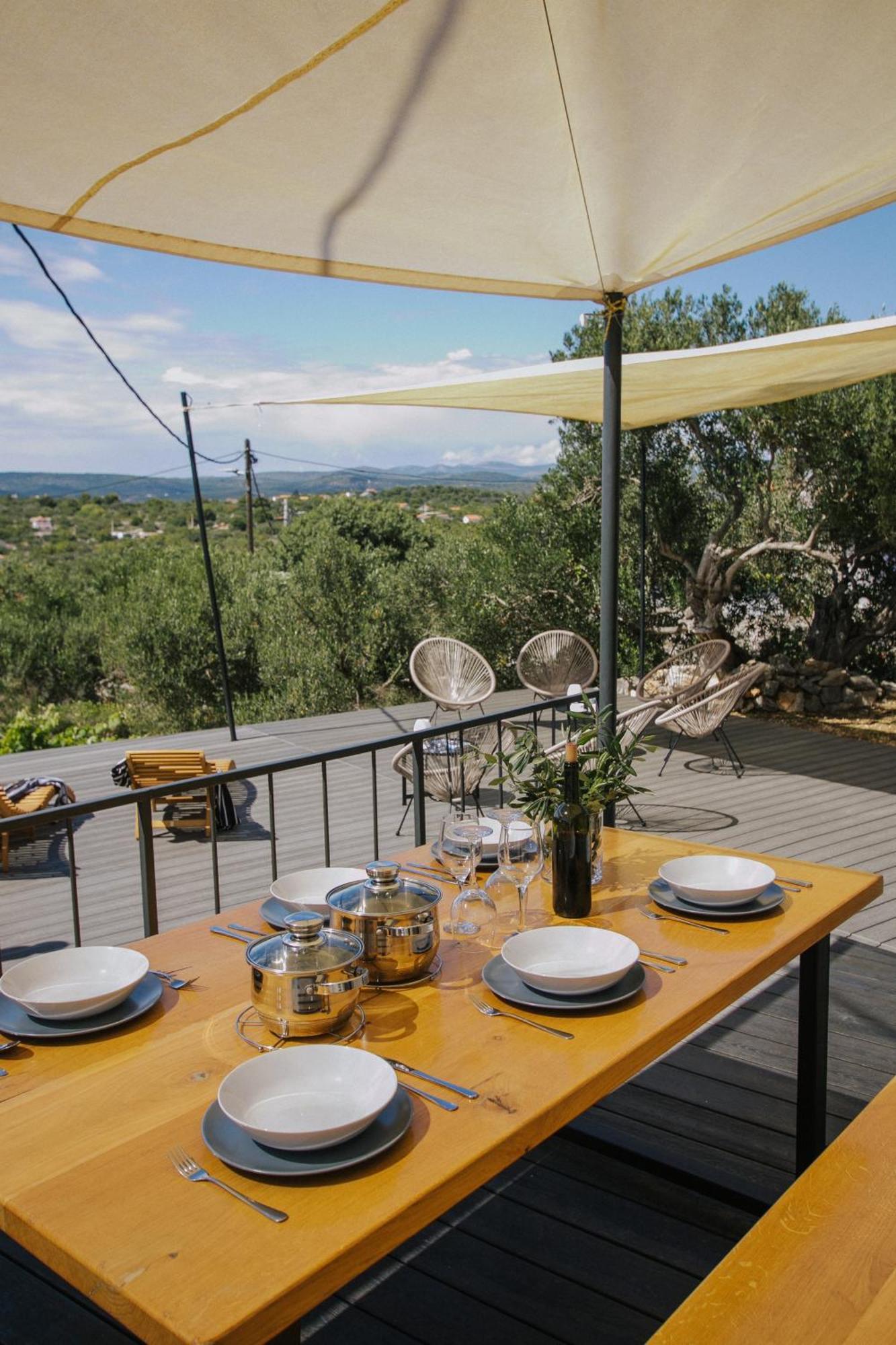 House Marija Drvenik Mali Villa Trogir Eksteriør bilde