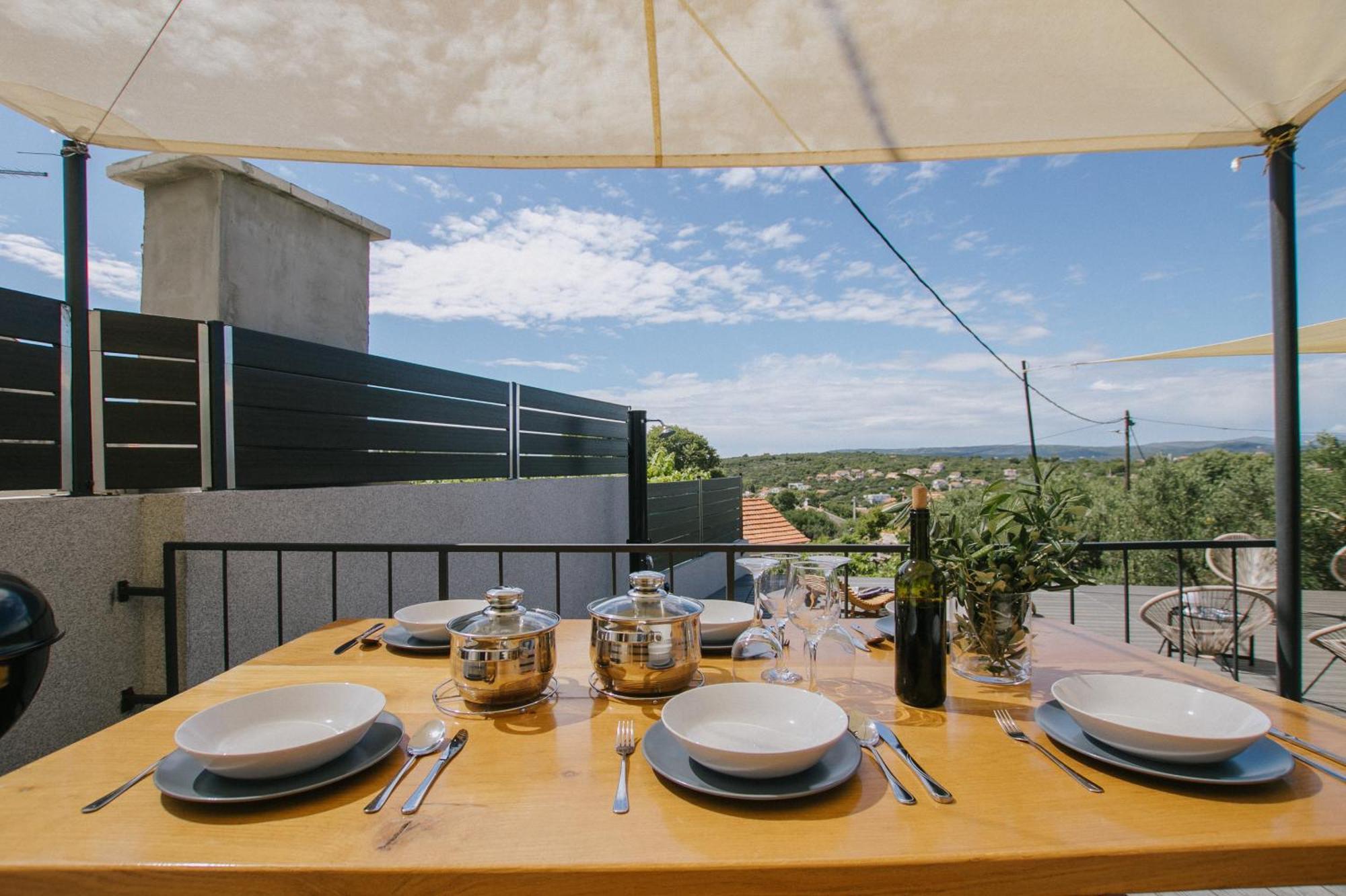 House Marija Drvenik Mali Villa Trogir Eksteriør bilde